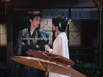 she and he are each other's light    #loveintheclouds #สู่ห้วงเมฆา #houminghao #luyuxiao #ซีรี่ย์จีน 