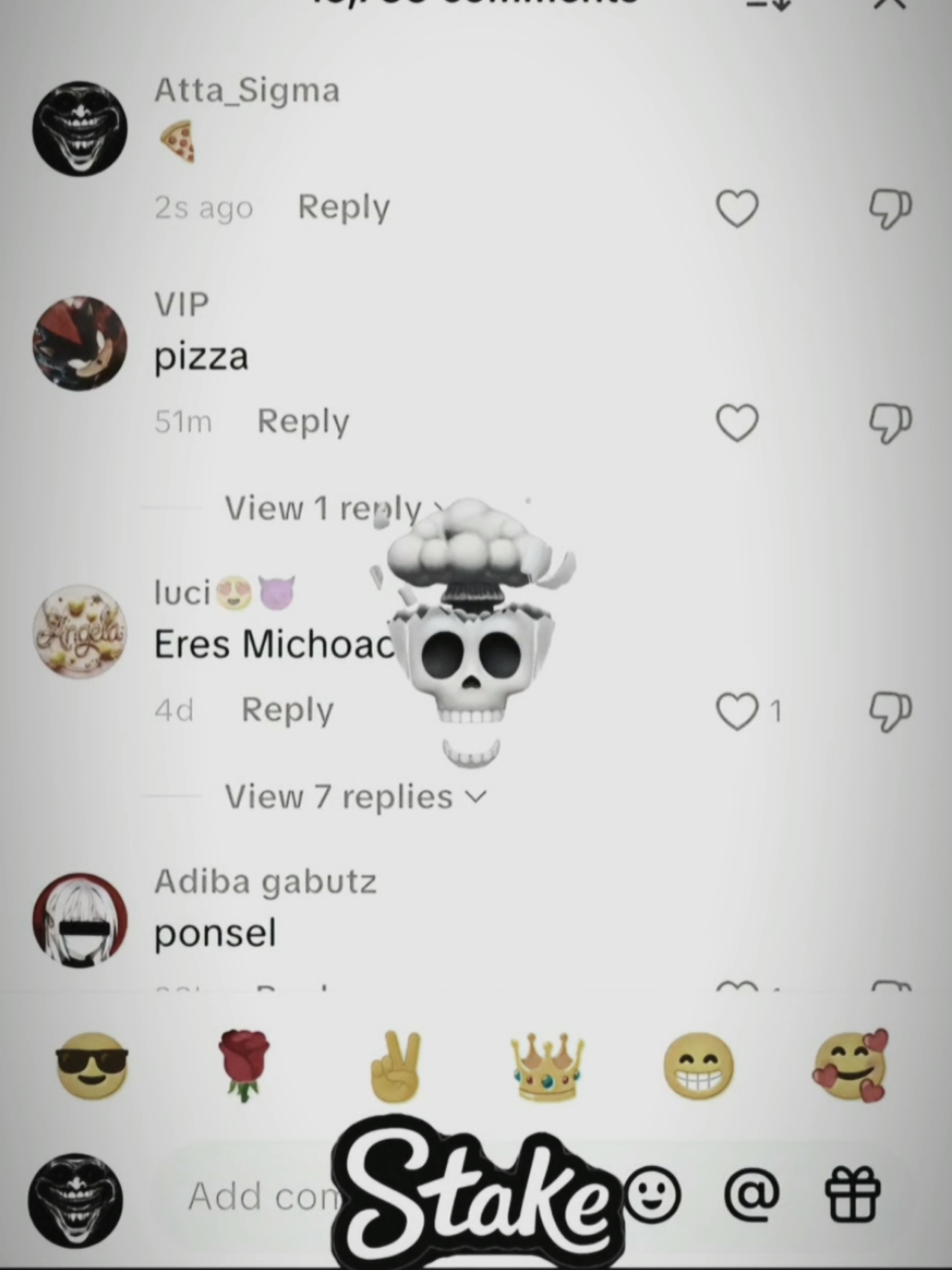 Pizza 🍕 comment tutorial ☠️ #trollface #edit #tiktok #viral #fyp 