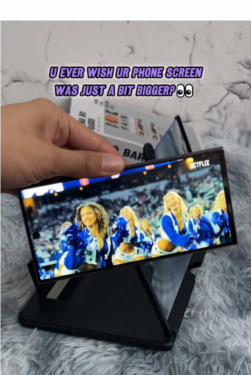 Turns your phone into a mini theater — in seconds. #TechFinds #GadgetGuy #MensGear #CoolStuff #PhoneHack        
