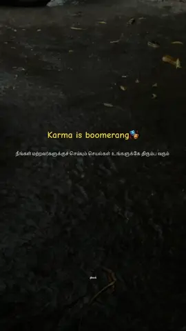 Trust the karma 💯#karmaisboomerang💯🔥 #aashcreation #fyp 
