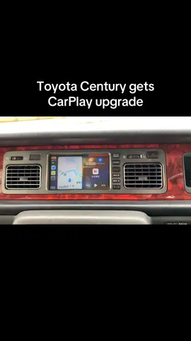 Toyota Century gets CarPlay upgrade.#tiktokcarhalloweencontest #tiktokdrivingcontest #carplay #toyota #century 