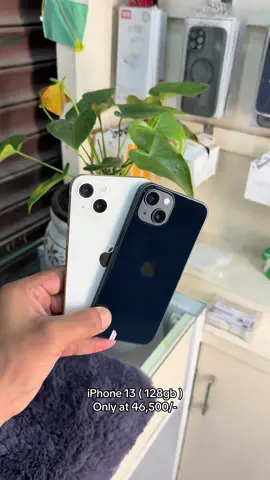 iPhone 13 ( 128gb ) Only at 46,500/- #iphonepokhara #pokharaiphone #fyp 