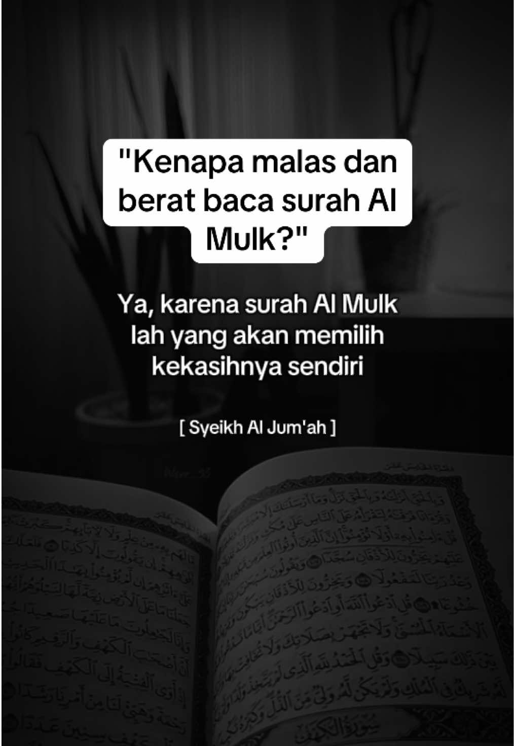 Semoga istiqomah 💗 #almulk #surahalmulk #surahistimewadalamalquran 