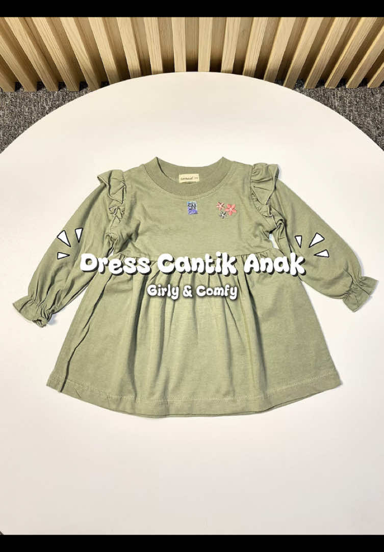 Dress cantik anak perempuan🫶🏻💖 #bajuanak #bajuanakmurah #fyp 