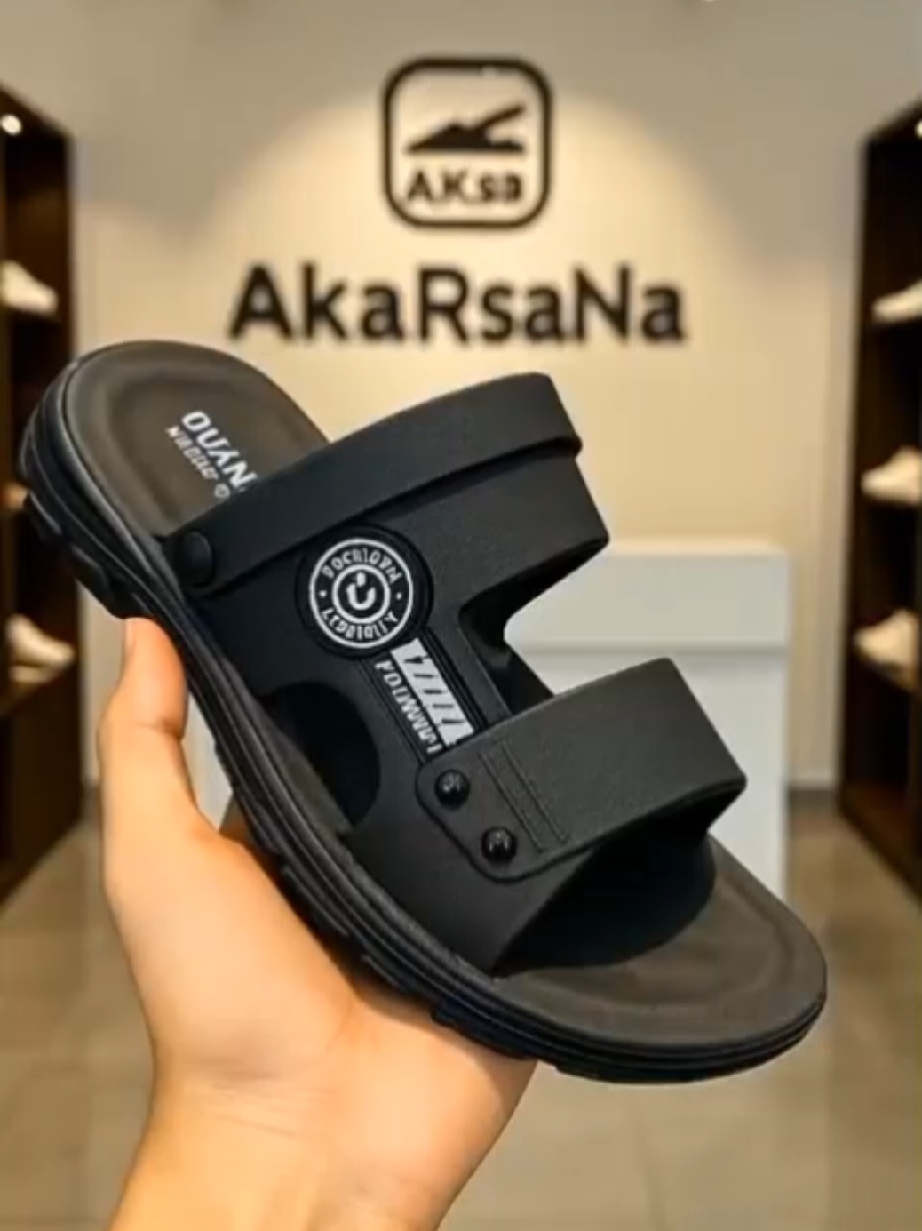 Sandal kulit sintetis, sandal gunung pria kekinian #fyp #sandal #sandalkekinian #WaktunyaSTARt #sandalgunung 