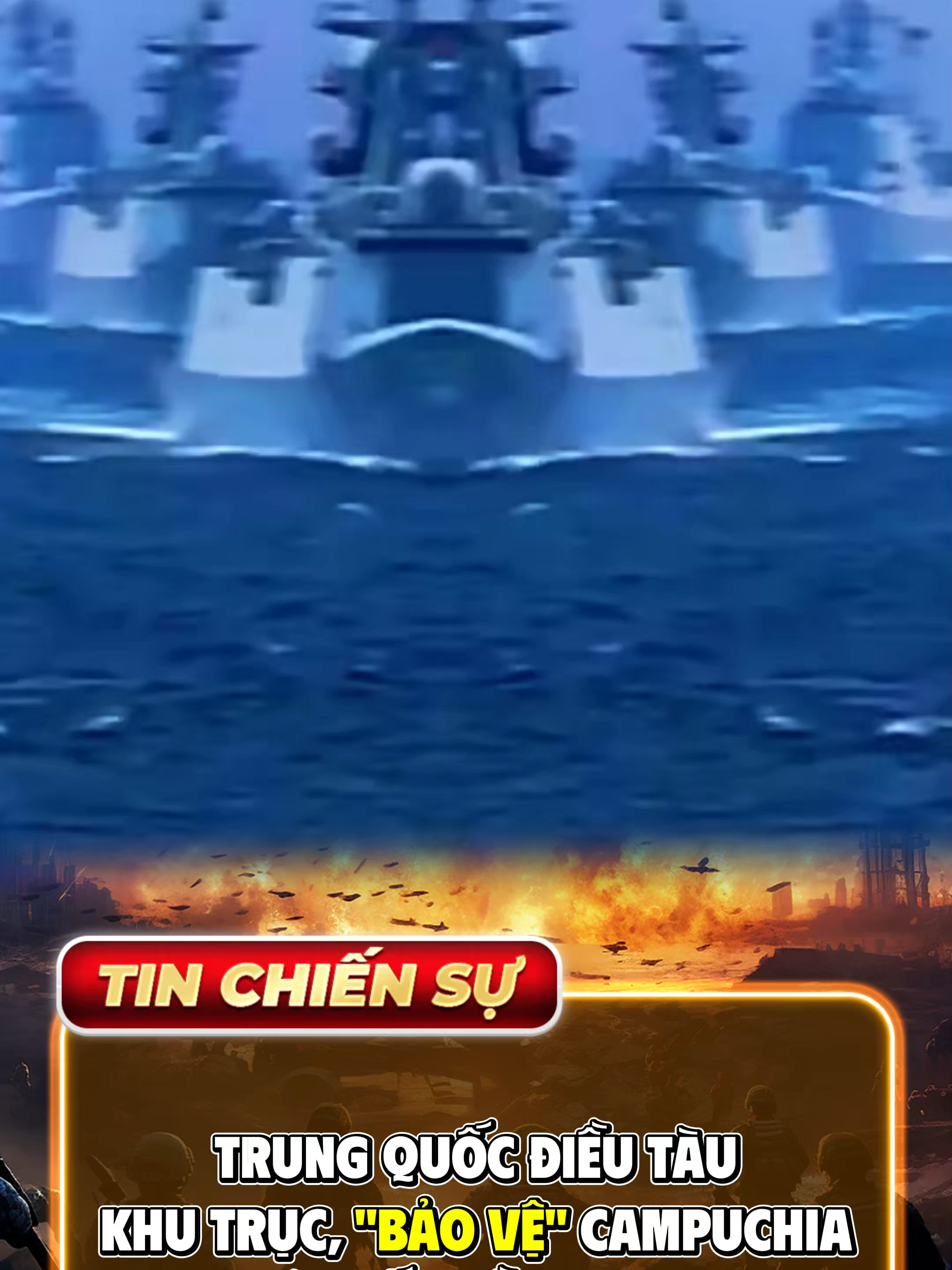 CĂNG THẲNG DÂNG CAO Ở VỊNH THÁI LAN: TÀU CHIẾN TRUNG QUỐC ÁP SÁT, MỸ VÀ THÁI LAN BÁO ĐỘNG CẤP 1! #xuhuong #tintucvietnam #tiktoknews #tintuc #chinhtrithegioi #tinnong #thoisu