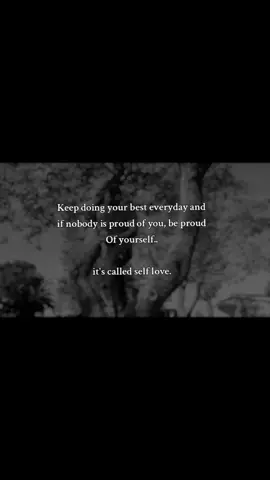 Keep doing your best everyday and if nobody is proud of you, be proud Of yourself..#foryoupage #fyp #Love #missyou 