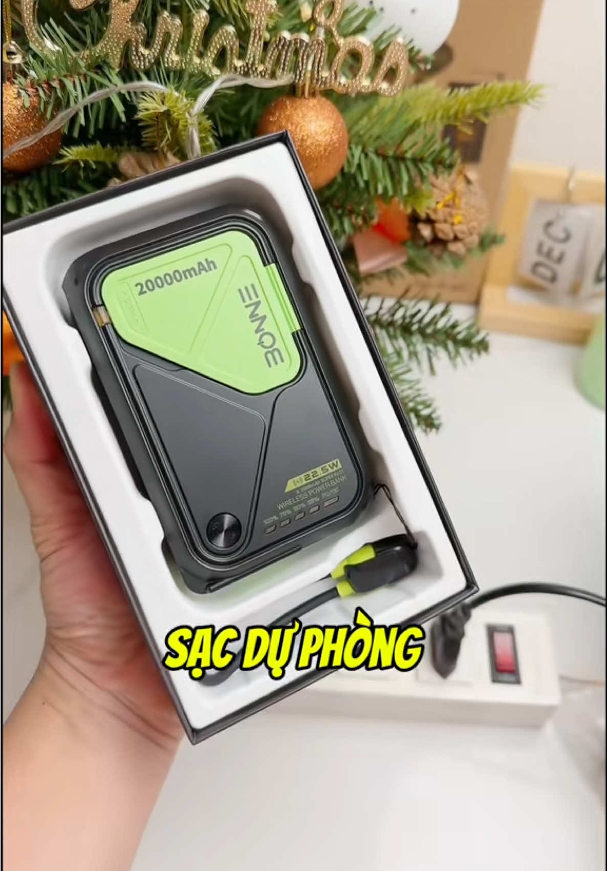 Sạc dự phòng Bone 20000mah #sacduphong #sacduphong20000mah #sacduphongbonne #anhbahieureview #hieuxairoimoireview 