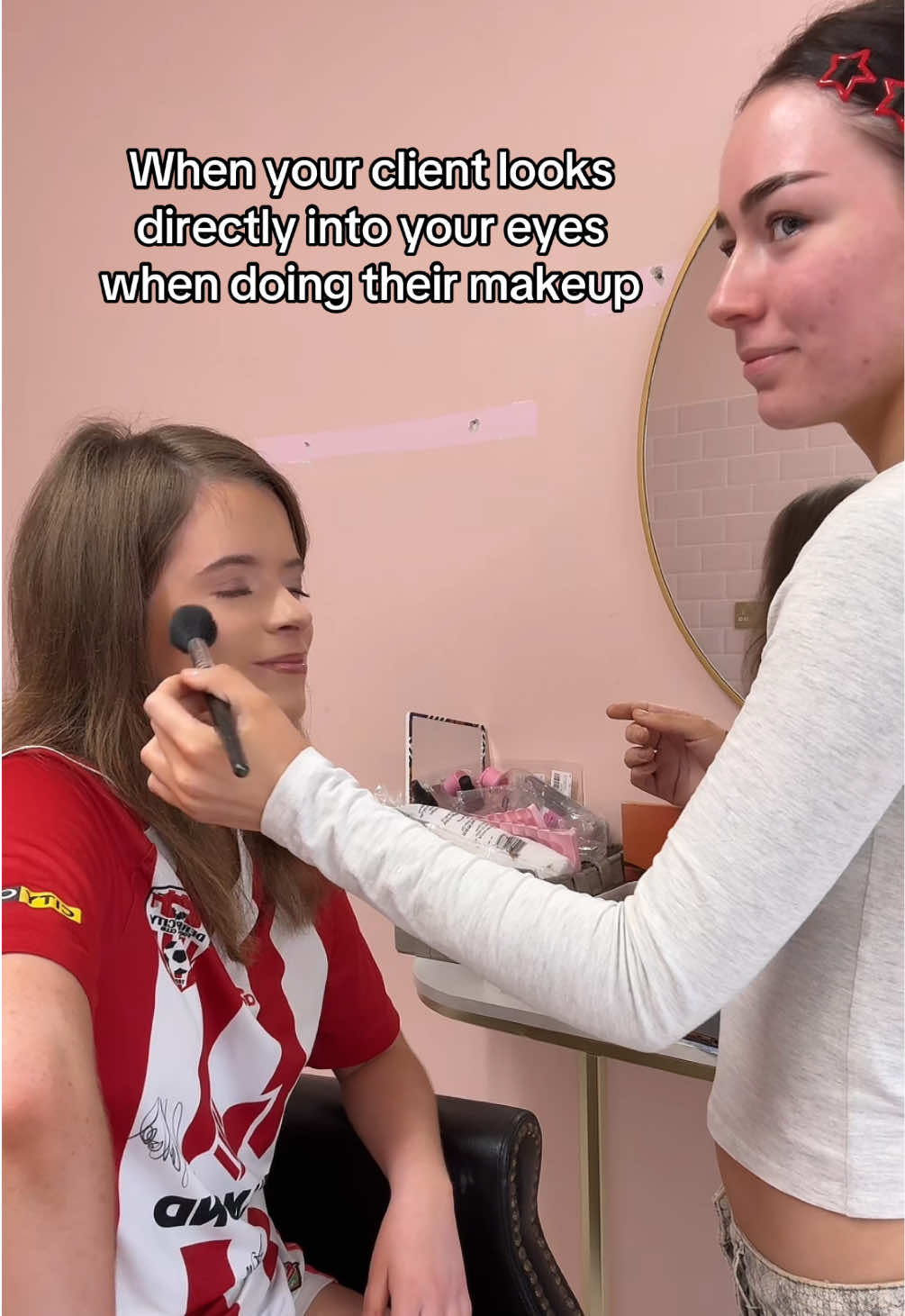 👁️👄👁️ #fyp #mua #makeup #relatable #derrymua 