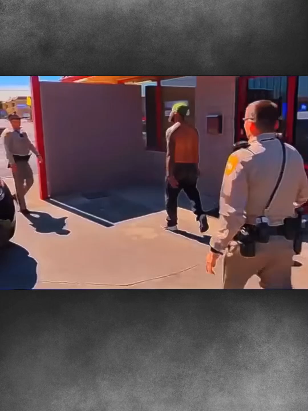 Resisting the police and ending . #cop #police #policecar #cops  #Foryou #gun