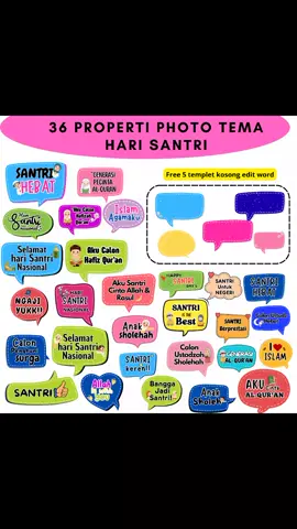 Refrensi properti photo tema hari santri✨ 36 Properti photo tema hari santri abadikan moment hari santri dengan berkesan🫶 file lengkap cek link yang ada di bio 🤗  #harisantri #santri #sd #tk #fyp 