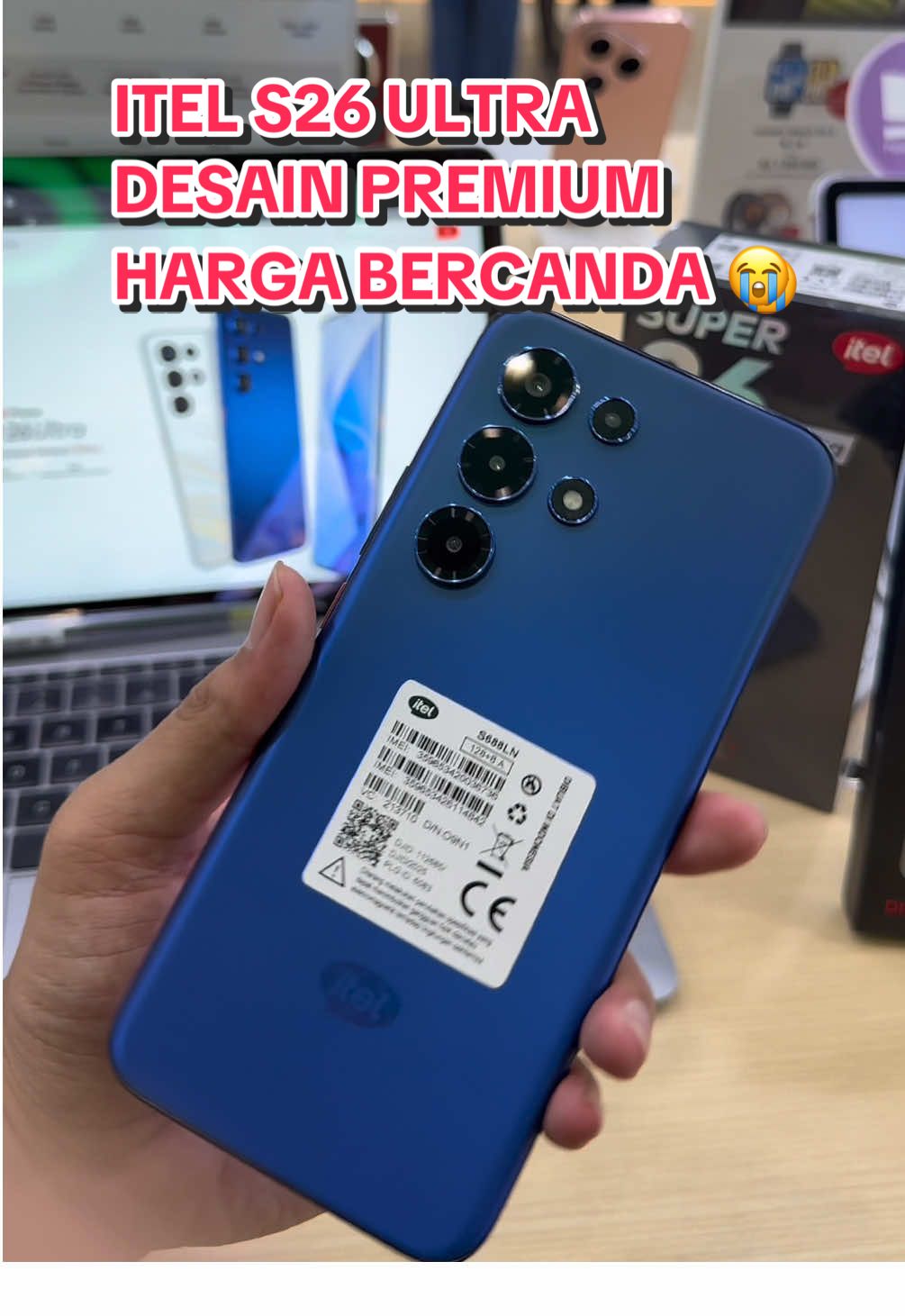 Ini terlalu cakep untuk di desain,durability,kamera dan performa 😎 #itels26ultra #gadget #trending #fyp 