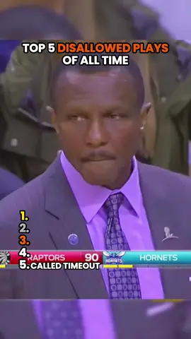 Top 5 Disallowed Plays in Basketball🏀🔥 #lxthalhoops #basketball #disallowed 