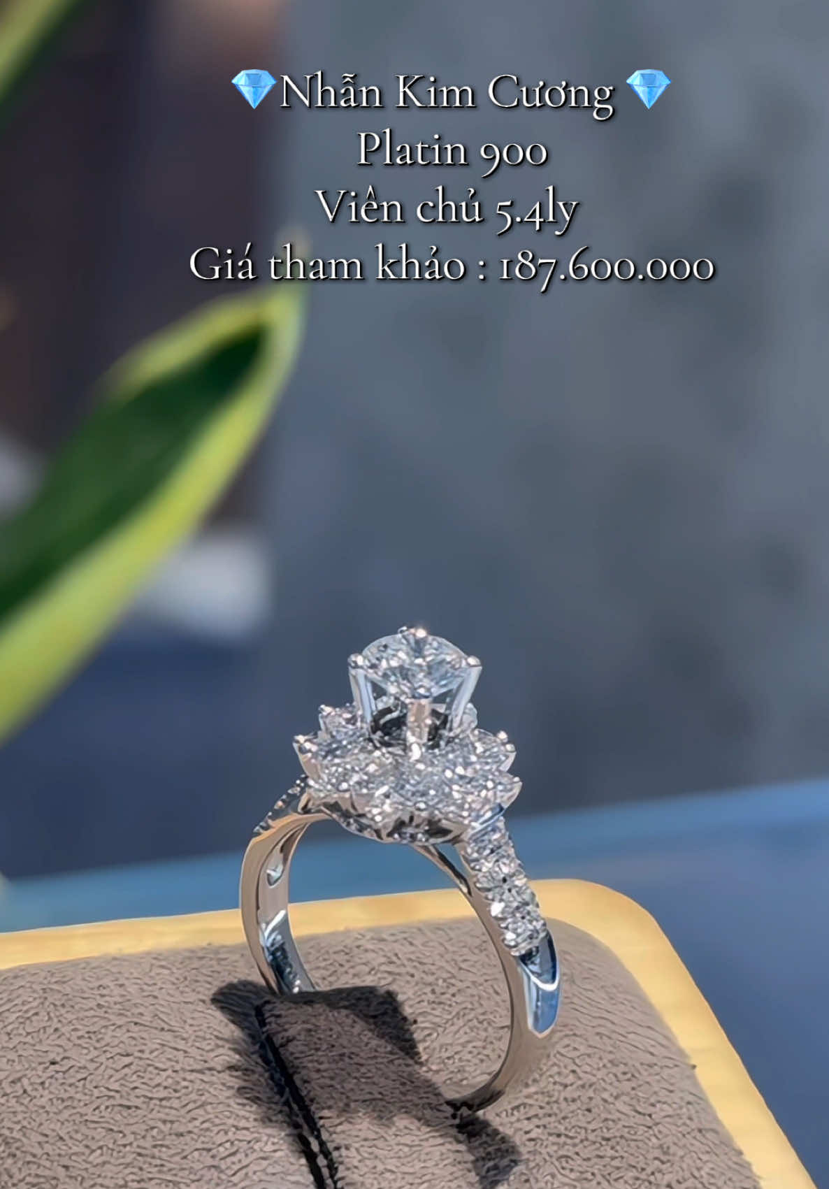 Siêu phẩm viên 5.4ly Hot Hit 💎 #caofinejewellery💍💍💍 #caofinejewellery 