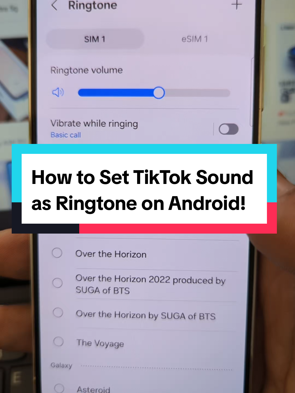 How to Set TikTok Sound as Ringtone on Android! #ringtone #tik_tok #sound #android #tipsandtricks 