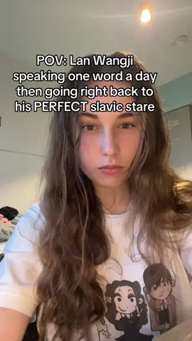 As a half Russian this man’s Slavic stare is PERFECT #lanwangji #hanguangjun #mdzs #grandmasterofdemoniccultivation #theuntamed 