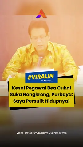 Laporan itu ia terima lewat kanal layanan pengaduan 'Lapor Pak Purbaya'. Tak hanya itu, pelapor menyebut bahwa para pegawai tersebut juga nongkrong bersama aparat. Purbaya memastikan para pegawai itu akan dipecat apabila ditemukan aduan serupa. Ia bahkan menyebut akan mempersulit hidup para pegawai itu. 🎥: Instagram/purbaya.yudhisadewaa. #viral #menkeu #purbaya #beacukai #asn #akuratco