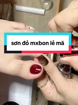 #sơnđỏmxbon #sơnmxbonlẻmã #đồnail #sơngel #trending 