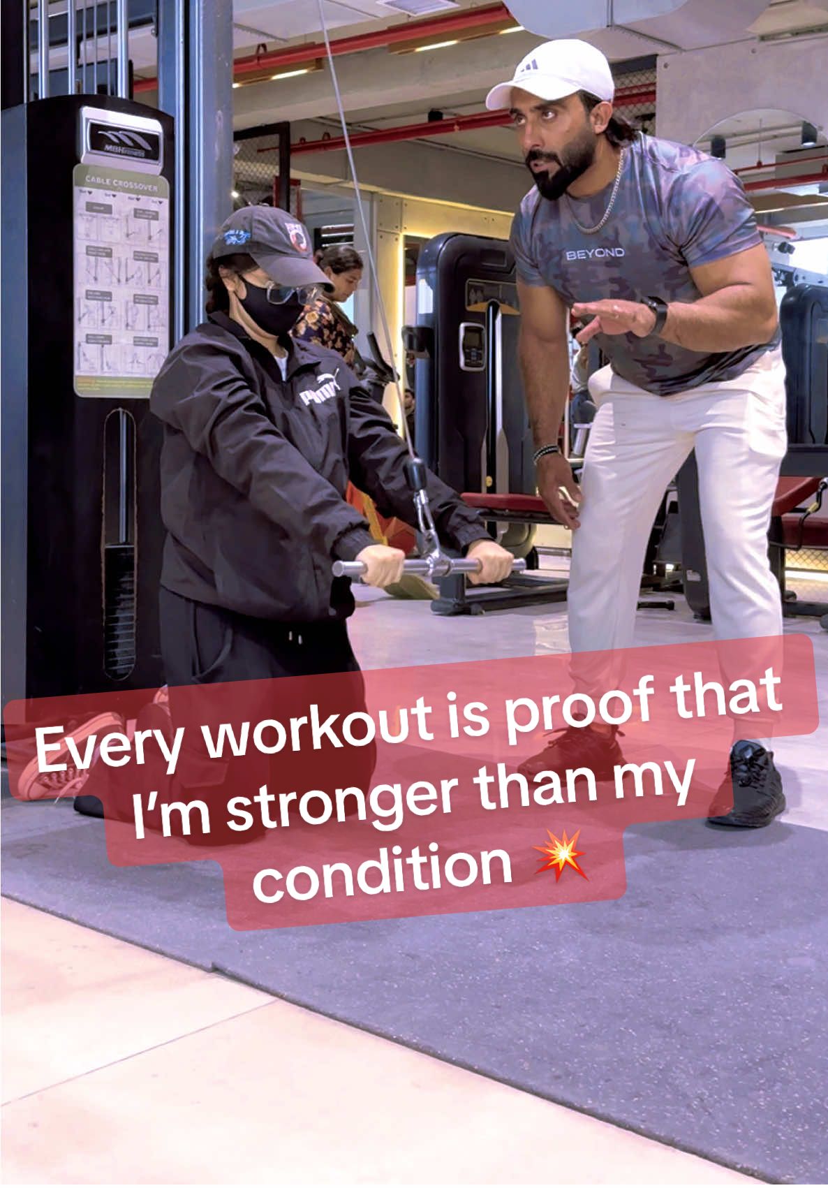 Every workout is proof that I’m stronger than my condition Thalassaemia doesn’t stop me — it fuels my fight My condition doesn’t define me — my strength does#GymMotivation #MuscleBuilding #Fitness #thalassaemia #womanpowerment 