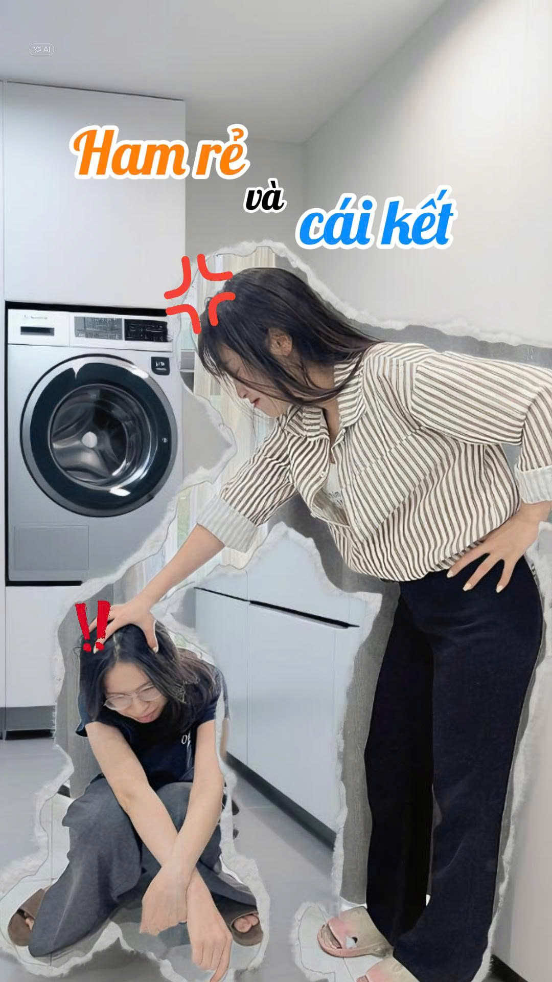 Một lần ham rẻ, tốn gần trăm mà máy giặt vẫn hôi, quần áo vẫn bẩn. Chừa luôn anh chị ạ, emquay về dùng bộ đôi tẩy lồng và tẩy mốc gioăng cao su Ailla  vừa sạch, vừa nhàn, lại còn tiết kiệm nữa #drama #dondepnhacua #aillavietnam #taylongmaygiatailla #taymocgioangcaosuailla 