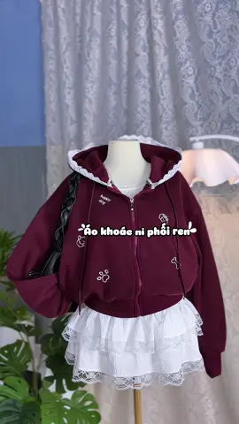 ÁO KHOÁC NỈ DỆT FORM LỬNG THÊU #thoitrangnu #xh #viral #aokhoacni #aokhoacnu 