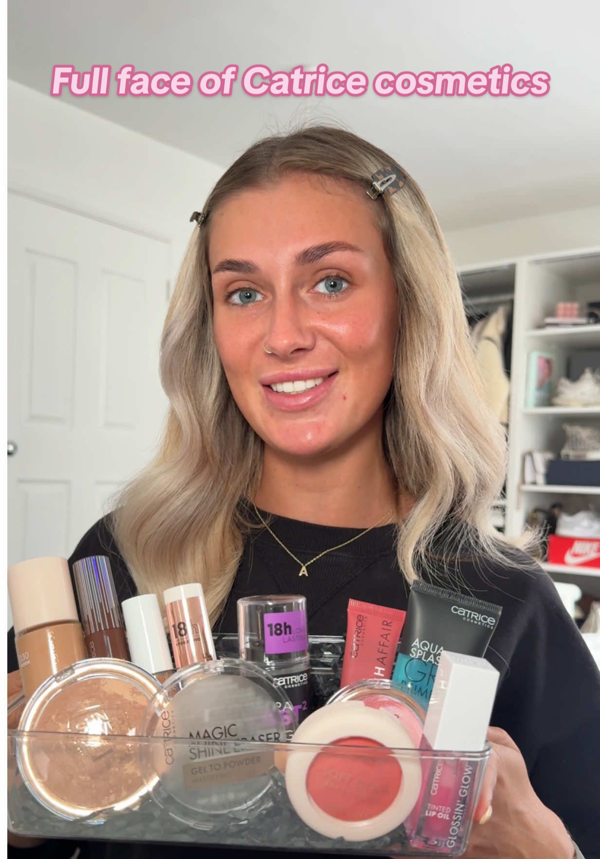Replying to @️ Full face of @Catrice Cosmetics from @Primark🤭 #catricecosmetics #primark #fullface #fullfacemakeup 