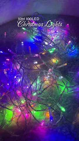 Ready na sa pasok with this 10meters 100led Christmas Lights! • #christmaslights #christmasdecor #christmas #light #christmaslight