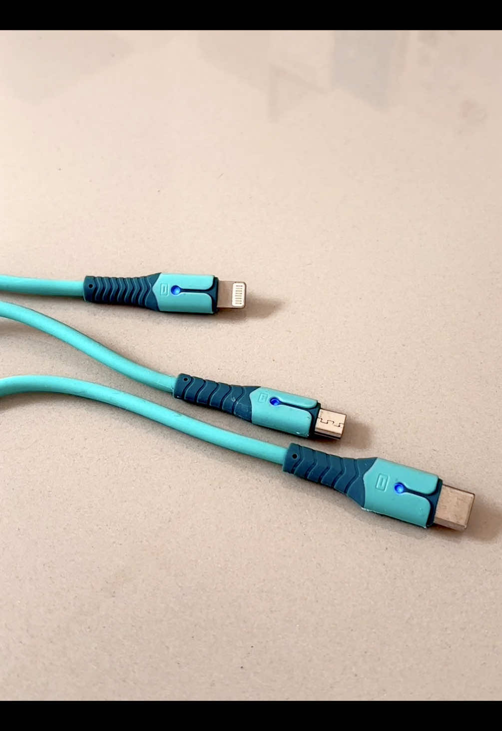 120W  3 in 1 Original Universal Super Fast Quick Charging Cable Liquid Silicone Soft Rubber USB A to Micro USB Lightning Type C with Indicator Light Flexible Wire for Android IPhone los Users