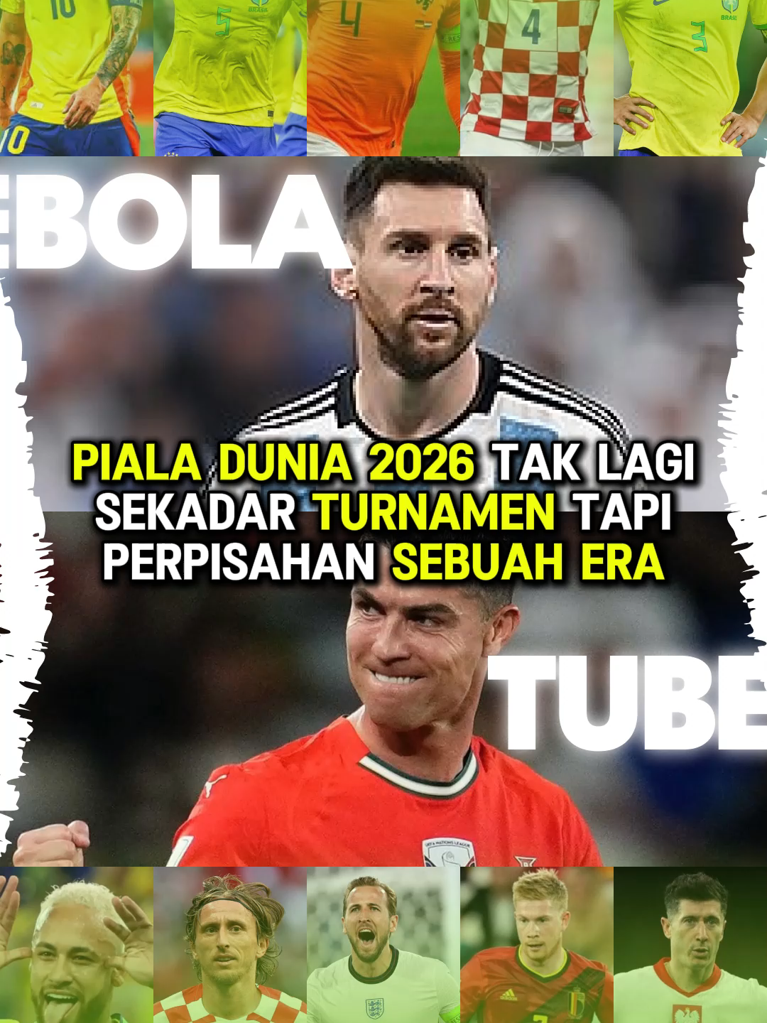 Piala Dunia 2026 Tak Lagi Sekadar Turnamen Tapi Perpisahan Sebuah Era . . cek link di bio - nonton tinju Paris Pernandes vs Rudy Golden Boy . . #pialadunia2026 #worldcup #messi #ronaldo #infobola #beritabola #fyp