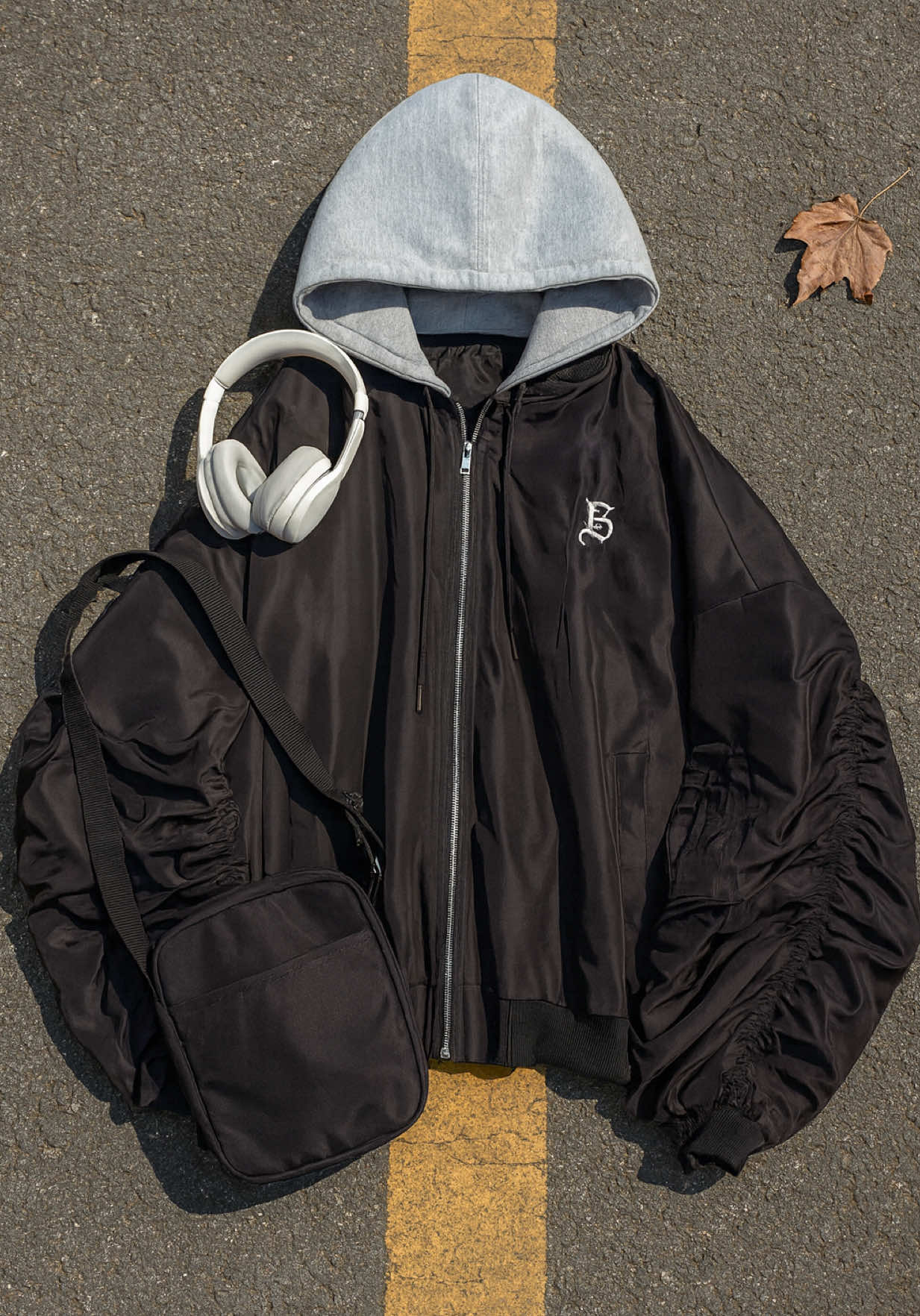 Áo Khoác Bomber Form Boxy dù 2 lớp #aokhoac #aokhoacnamnu 