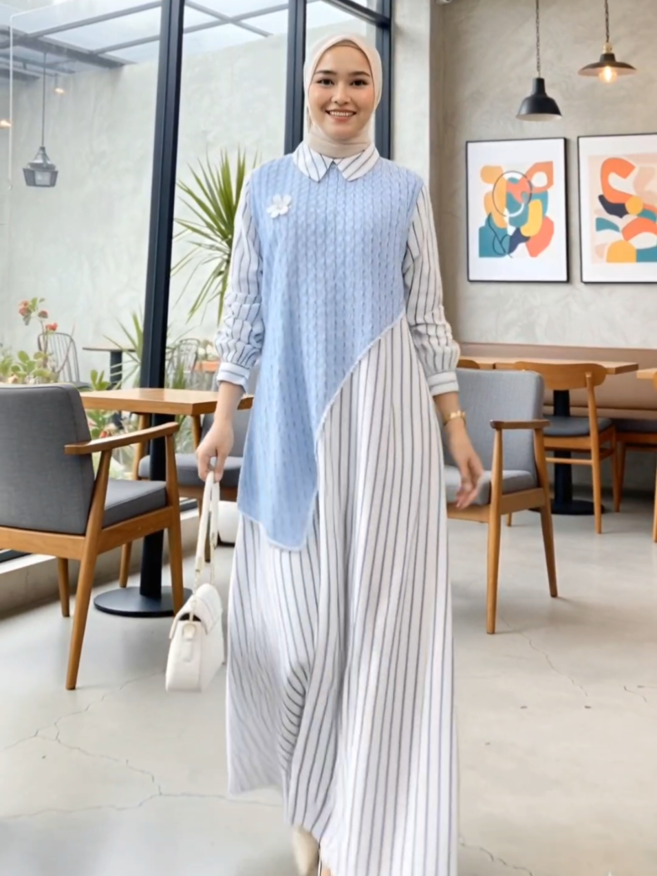 EXTU HERITAGE - NAILA Maxy Dress Elegan, Adem & Nyaman, Best Seller #gamiskekinian #bajuwanita #ootdfashion #dresscantik #gamiscantik 