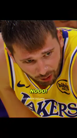 Luka didnt want to leave ✌️🤣 #lukadoncic #lakers #NBA #xyzbca #fyp 