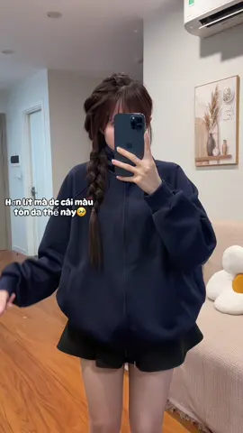 Áo Khoác Nỉ Zip thêu chữ 165k #aoni #aokhoac #sweater 