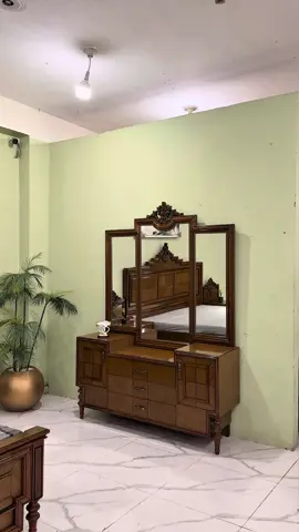 Walnut luxury bedroom set after discount price 252k🤩 (03217860952) #trending #furniture #luxuryfurniture #foryoupage #fypシ゚ 