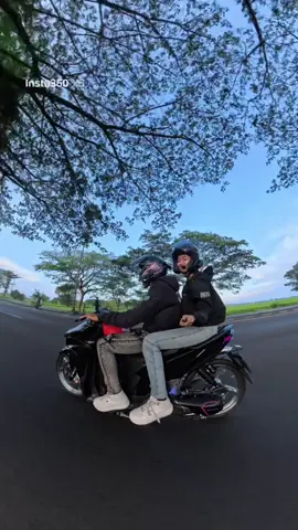 gak kerasa dulu turing selalu sendirian, eh sekarang udah ada yang nemenin😍