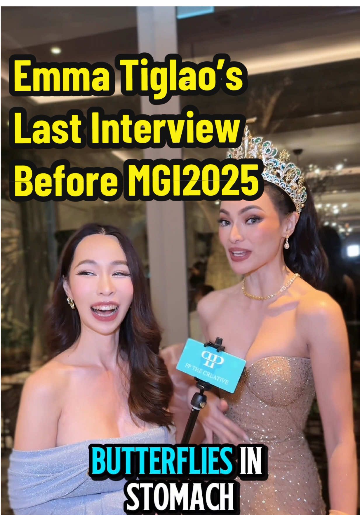 ตอบกลับ @ℳ𝒶𝓇𝒾𝓎𝒶⚘☘ Emma Tiglao’s Last Interview Before MGI2025 @emmatiglao  #MissGrandInternational #MissGrandInternational2025  #missgrandphilipines #missgrandphillipines2025 #ppthecreative 
