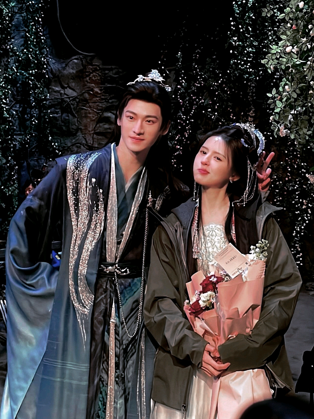 #yanxiao & #mutianji | keluarin semua behind the scene mereka pls. #quanyilun  #henan  #loveintheclouds 