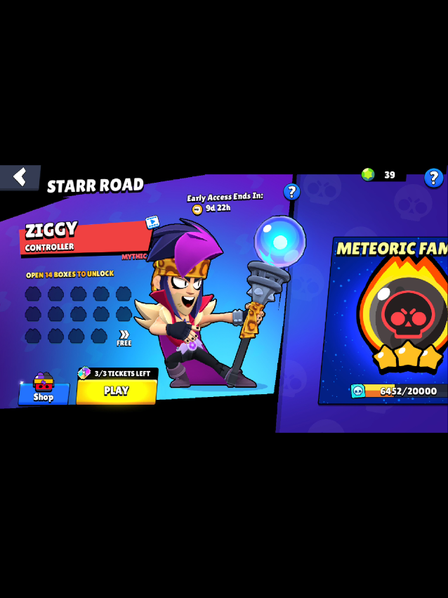 Nuevo acceso anticipado de #ziggy en #brawlstars ya disponible ✅️ #supercell #español #perjav88 