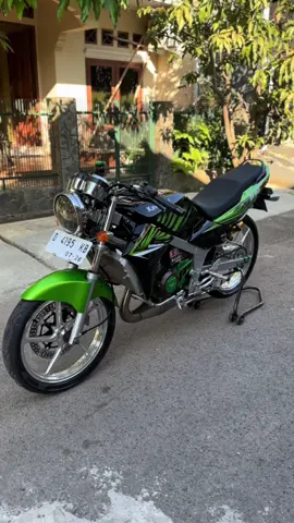 Berani ganggu @Markasthirftingg tak antemi 😜#ninjass #2stroke #agstyle #kawasakininja 