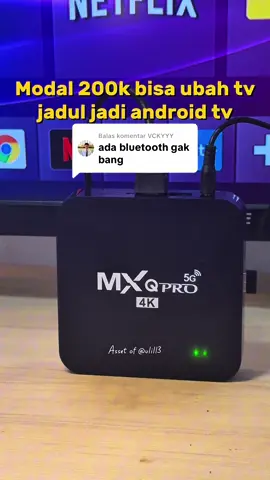 Membalas @VCKYYY Cara pasang android box MQX Pro ke tv agar bisa ubah tv lama menjadi android tv „ harganya lagi promo dan ada free ongkir, Cek keranjang di bawah sebelum kehabisan #tvboxandroid #androidbox #androidboxmxqpro4k5g #tvboxandroid4k #merubahtvbiasajadiandroidtv 