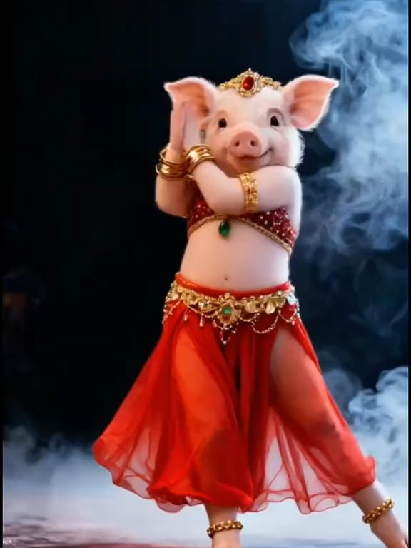 #Indian #dancecover #pig