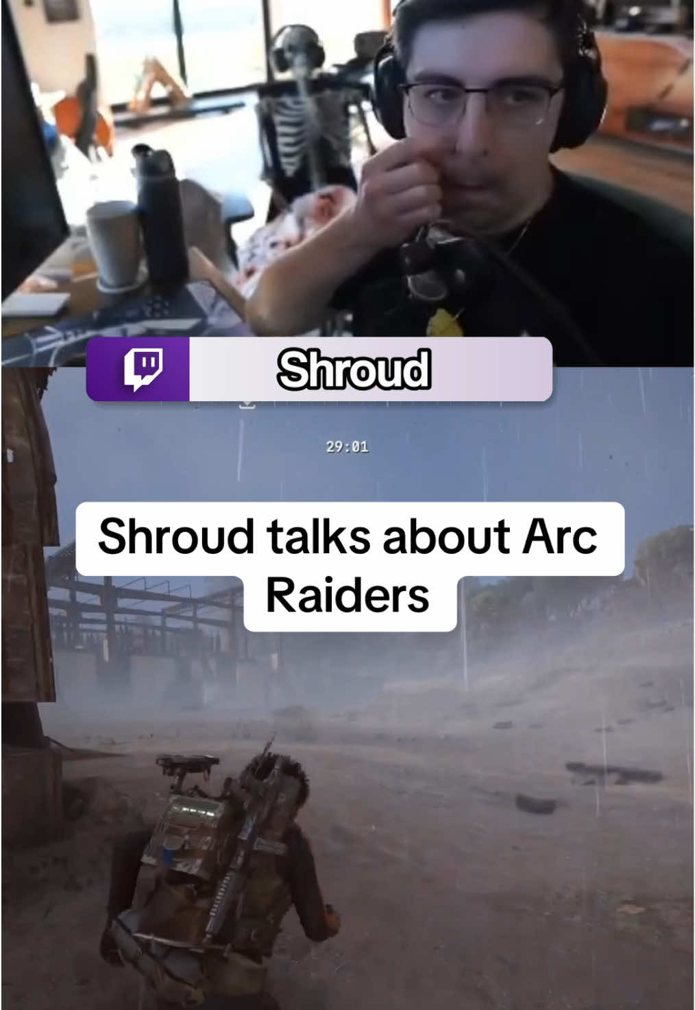 Balls @shroud #shroud #arcraiders #arcraidersserverslam #arcraidersgame 