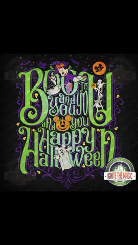 Sad to be missing this this year…Boo To You Everybody 🎃#halloween #bootoyou #disney #headlesshorseman #mickeymouse 
