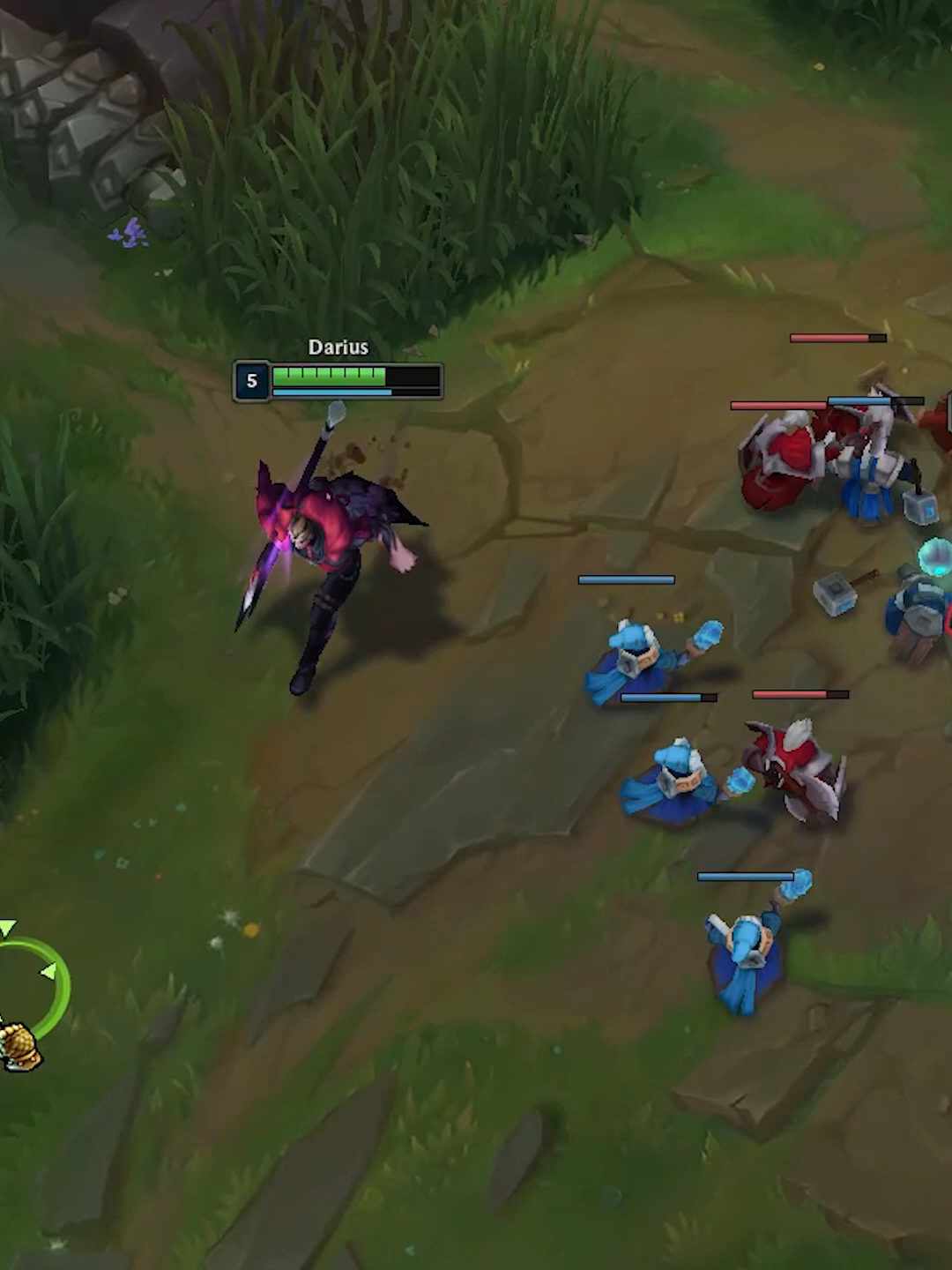 FUI OBRIGADA A JOGAR DE DARIUS #leagueoflegends #lolclips #wildrift #lol #fyp #top #darius