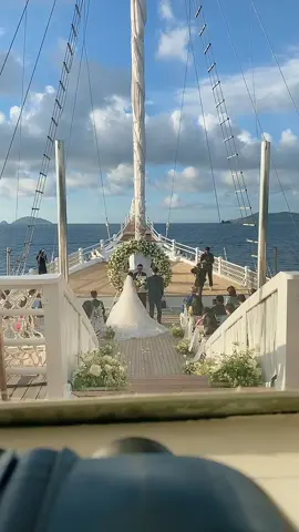 #beautiful wedding#wedding dikapal#sunset #Ayana Lako Di'a#❤️ 