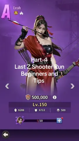 Last Z tips part-4 #gamer #gametip #lastz #lastzsurvivalshooter 