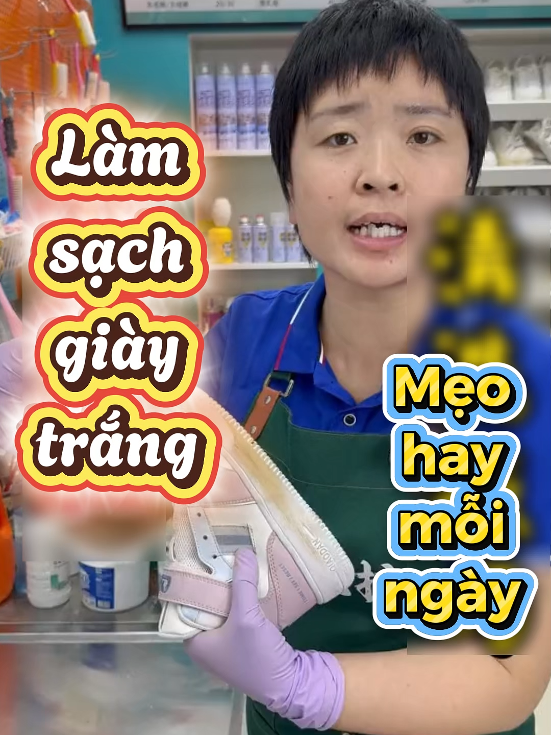Mẹo hay mỗi ngày: 👟 Giày trắng ố vàng, bẩn viền – đừng vội bỏ! Thử ngay mẹo làm sạch “thần tốc” này, giày sáng bóng như mới mua ✨ #MẹoVặtGiaĐình #MẹoVặtCuộcSống #MẹoHayMỗiNgày #meovatgiadinh #trending #xuhuong #meohay #mẹovặt #MeoVatGiaDinh #viral #HackCuocSong #CleanTok #MeoVatNhaBep #TẩyVếtBẩn #làmSạchGiày
