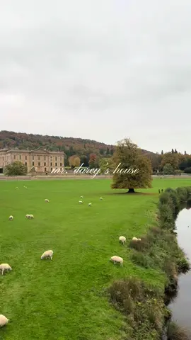 the most gorgeous place & now is the perfect time to see it! #prideandprejudice #chatsworth #mrdarcy #janeausten #england #fyp