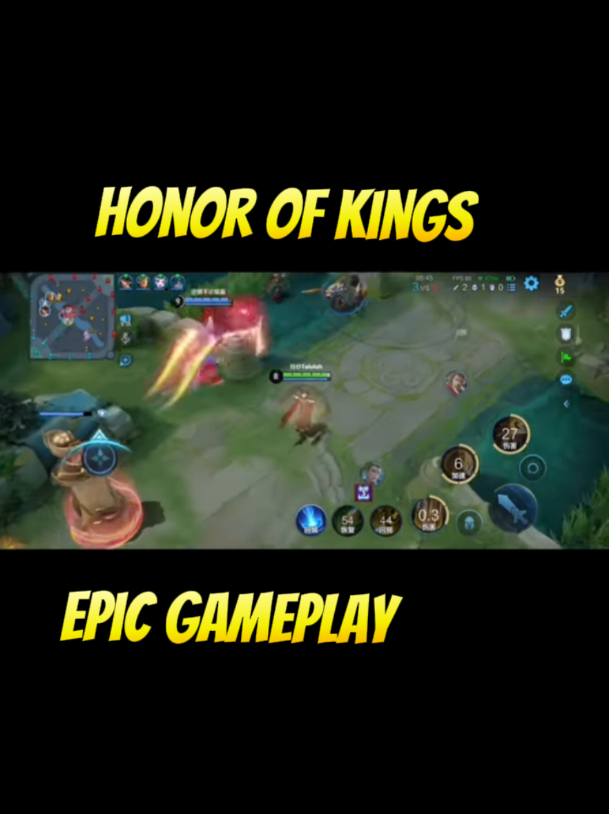 Honor Of Kings - Epic Gameplay - #HoK #HonorofKings #DecadeofPromise #foryou #fouryoupage 