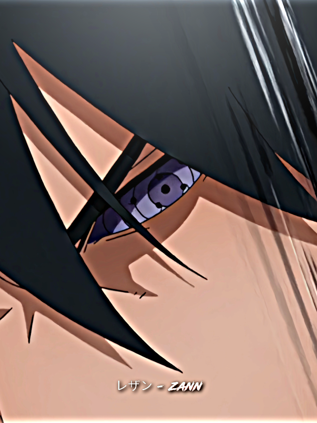 sasuke dengan mata rinnegan nya🥶 #anime #sasuke #fyp #ᴢᴀɴɴ 